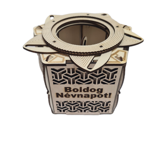 Varázslatos Írisz-záras Fa Ékszerdoboz � Névre szóló, lézergravírozott ajándék - ékszer - ékszertartó - ékszerdoboz - Meska.hu