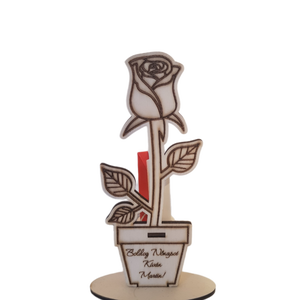 Nőnapi Fa Tulipán Csokitartóval � Egyedi Ajándék Ovisoknak, Iskolásoknak és Kolléganőknek - otthon & életmód - dekoráció - dísztárgy - Meska.hu