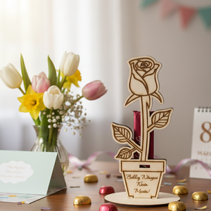 Nőnapi Fa Tulipán Csokitartóval � Egyedi Ajándék Ovisoknak, Iskolásoknak és Kolléganőknek - Meska.hu