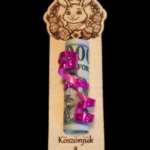 Húsvéti Köszönő Ajándék Locsolóknak � Fából Készült Pénz / Édesség Átadó akár oviba / iskolába - ünnepi díszek, dekorációk - húsvéti díszek és dekorációk - húsvéti ajándékátadó - Meska.hu