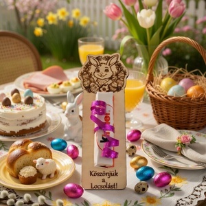 Húsvéti Köszönő Ajándék Locsolóknak � Fából Készült Pénz / Édesség Átadó akár oviba / iskolába - Meska.hu