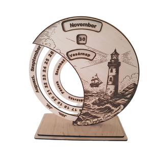 Nyugdíjas Búcsúztató Öröknaptár � Egyedi, Gravírozható Ajándék Kollégának - otthon & életmód - dekoráció - fali és függő dekoráció - falinaptár & öröknaptár - Meska.hu