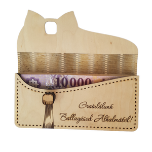 Ballagási diplomaosztó fa pénzátadó boríték masnival � akár egyedi felirattal is ! - otthon & életmód - papír, írószer - ajándékozás kellékei - pénzátadó boríték - Meska.hu