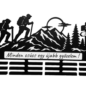 Ritkaság! Túrázós Éremtartó a természet szerelmeseinek ! - otthon & életmód - dekoráció - fali és függő dekoráció - éremtartó - Meska.hu