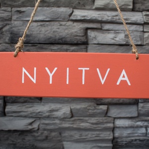 Nyitva-zárva tábla - otthon & életmód - dekoráció - kép & falikép - táblakép - Meska.hu