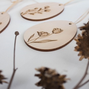 Húsvéti tojásdísz 6 darabos csomagban - otthon & életmód - dekoráció - fali és függő dekoráció - függődísz - Meska.hu