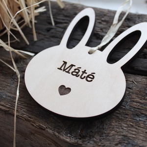 Gravírozott húsvéti nyuszi - otthon & életmód - dekoráció - dísztárgy - Meska.hu