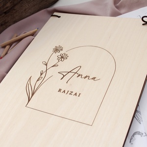 Rajzgyűjtő mappa, Névre készült rajzgyűjtő - otthon & életmód - babaszoba, gyerekszoba - játéktároló - Meska.hu