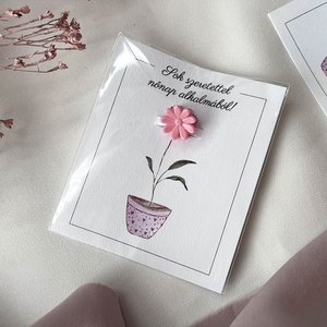 Nőnapi ajándék hajcsat - apró margarétás - ruha & divat - hajdísz & hajcsat - hajdísz - Meska.hu