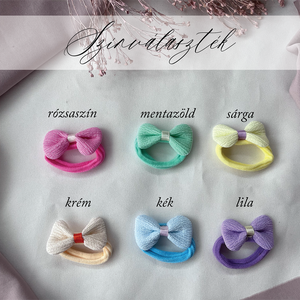 Nőnapi masnis hajgumi ajándék  - ruha & divat - hajdísz & hajcsat - hajgumi - Meska.hu