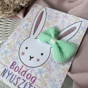 Lányos húsvéti ajándék masnis hajgumi  , Ruha & Divat, Hajdísz & Hajcsat, Hajgumi, Mindenmás, MESKA