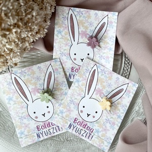 Húsvéti ajándék hajcsat - pici vadvirágos - ruha & divat - hajdísz & hajcsat - hajdísz - Meska.hu