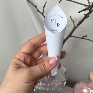 Homokceremónia szett zsineg masnival  - esküvő - emlék & ajándék - nászajándék - ceremónia szett - Meska.hu