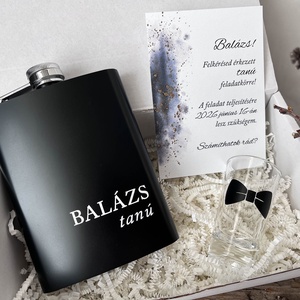 Férfi tanú felkérő szett, fiús tanúfelkérő csomag esküvőre - Meska.hu