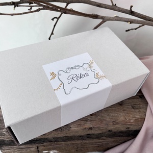 Egyedi koszorúslányfelkérő szett, koszorúslány felkérő ajándékcsomag - zöld-fehér - esküvő - meghívó & kártya - tanú felkérő - Meska.hu