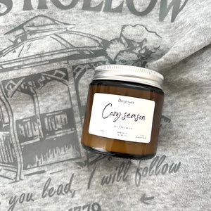 Cozy season - szójaviasz illatgyertya , Otthon & Életmód, Gyertya, illat, aroma, Gyertya, Gyertya-, mécseskészítés, MESKA