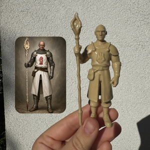 Egyedi 3D Nyomtatott DnD Karakter Figura (11 cm) � Saját Kép vagy Leírás Alapján, Kifesthető, Játék & Sport, Táblajáték és Kártyajáték, Társasjátékok, Dobókocka, Mindenmás, MESKA