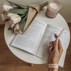 Menyasszony füzet / Lánybúcsú füzet - Girly Minimal - esküvő - lánybúcsú - Meska.hu