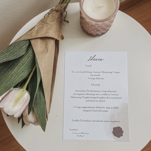 Menyasszony füzet / Lánybúcsú füzet - Girly Minimal - esküvő - lánybúcsú - Meska.hu