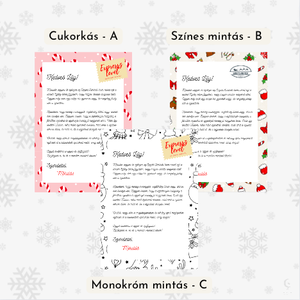 Mikuláslevél/Levél a Télapótól - karácsony - mikulás - mikulás ajándékok - Meska.hu