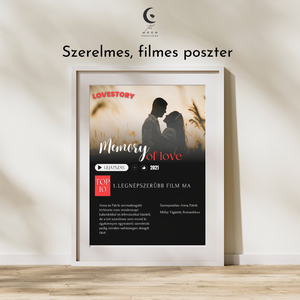 Netflix ihlette szerelmes, filmes poszter, Otthon & Életmód, Dekoráció, Kép & Falikép, Plakát, Fotó, grafika, rajz, illusztráció, MESKA