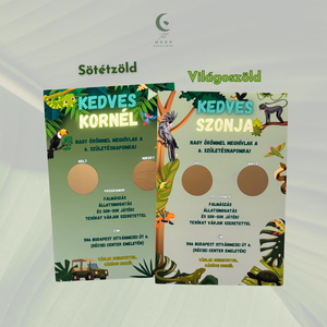 Dzsungel Stílusú Születésnapi Meghívó Gyerekeknek - otthon & életmód - papír, írószer - ajándékozás kellékei - meghívó - Meska.hu