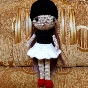 Horgolt Baba - játék & sport - baba & babaház - öltöztethető baba - Meska.hu