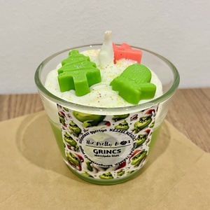 Szójaviasz HABGYERTYA - otthon & életmód - gyertya, illat, aroma - gyertya - Meska.hu