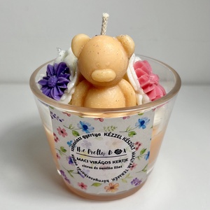 Szójaviasz HABGYERTYA - otthon & életmód - gyertya, illat, aroma - gyertya - Meska.hu