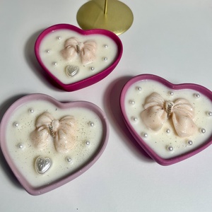 Szójaviasz gyertya valentin napra kerámia kaspóban - otthon & életmód - gyertya, illat, aroma - gyertya - Meska.hu