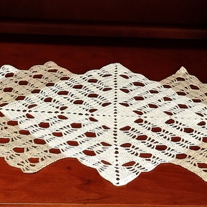 Horgolt terítő , Otthon & Életmód, Babaszoba, gyerekszoba, Baba ágynemű, , MESKA