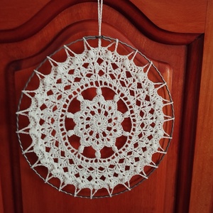 Horgolt mandala , Otthon & Életmód, Dekoráció, Spiritualitás, Mandala, Horgolás, MESKA