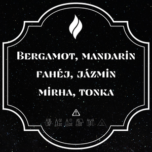 Starry night - SN - otthon & életmód - gyertya, illat, aroma - illatviasz - Meska.hu