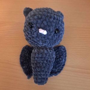 Denevér amigurumi  - játék & sport - plüssállat & játékfigura - más figura - Meska.hu