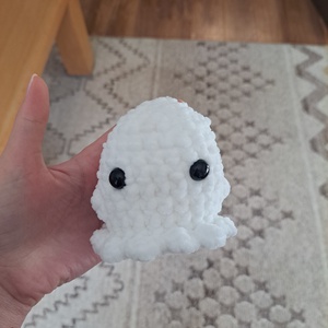 Szellem amigurumi - Meska.hu