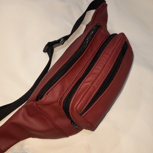 Bőr övtáska, Táska & Tok, Kézitáska & válltáska, Kézitáska, Varrás, MESKA