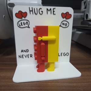 Cuki Lego Pár - BrickHug - Meska.hu