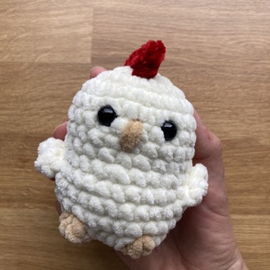 Horgolt mini madárpajti - csirke / tyúk, Játék & Sport, Plüssállat & Játékfigura, Madár, Horgolás, MESKA