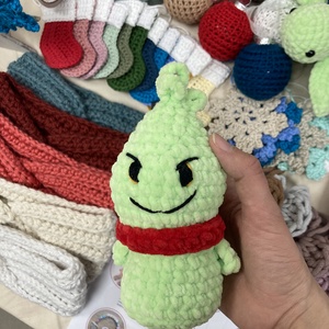 Grincs karácsonyi horgolásminta PDF - diy (csináld magad) - szabásminta, útmutató - horgolási minta - Meska.hu