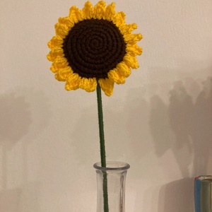 Horgolt napraforgó - otthon & életmód - dekoráció - virágdísz és tartó - csokor & virágdísz - Meska.hu Horgolt napraforgó - otthon & életmód - dekoráció - virágdísz és tartó - csokor & virágdísz - Meska.hu