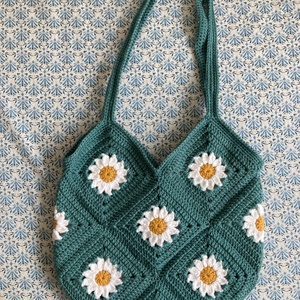 Horgolt virágos táska - Meska.hu Horgolt virágos táska - Meska.hu