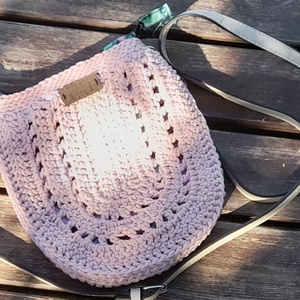 Horgolt válltáska  - Meska.hu