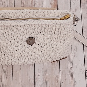 Horgolt válltáska /crossbody  - táska & tok - kézitáska & válltáska - válltáska - Meska.hu