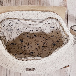 Horgolt válltáska /crossbody  - táska & tok - kézitáska & válltáska - válltáska - Meska.hu