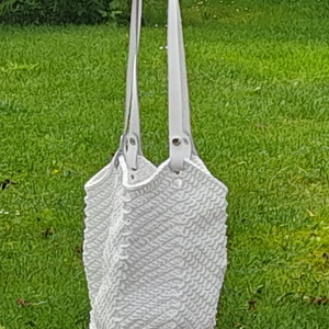 Horgolt cikk-cakk táska - Meska.hu