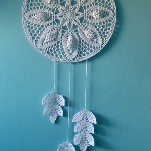 Horgolt fali dekoráció/ Horgolt mandala - Meska.hu