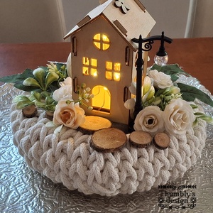 Tavaszi asztali dísz/ Húsvéti aszatali dísz  - otthon & életmód - dekoráció - asztal és polc dekoráció - asztaldísz - Meska.hu