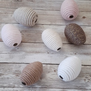 Horgolt húsvéti tojás/  Crochet eastern eggs, Ünnepi díszek, dekorációk, Húsvéti díszek és dekorációk, Húsvéti asztaldíszek, Horgolás, MESKA