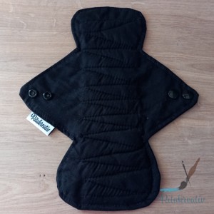 Fekete mosható betét 26cm, Szépségápolás, Intim higiénia, Intimbetét, , MESKA