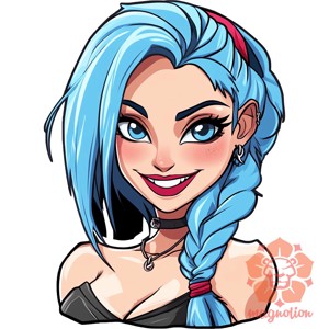 Jinx matrica v5 - ruha & divat - női ruha - póló, felső - Meska.hu
